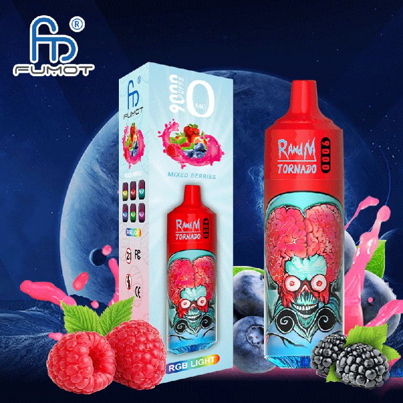 RandM Tornado 9000 Puffs (Boîte de 10)