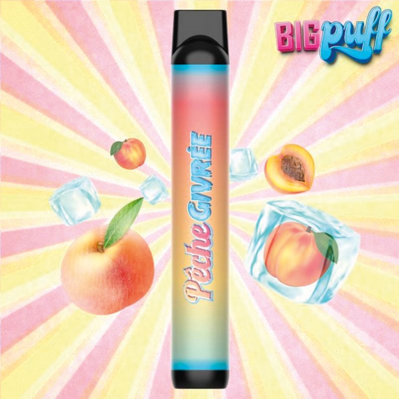 Pêche givrée 600 puffs - Big Puff