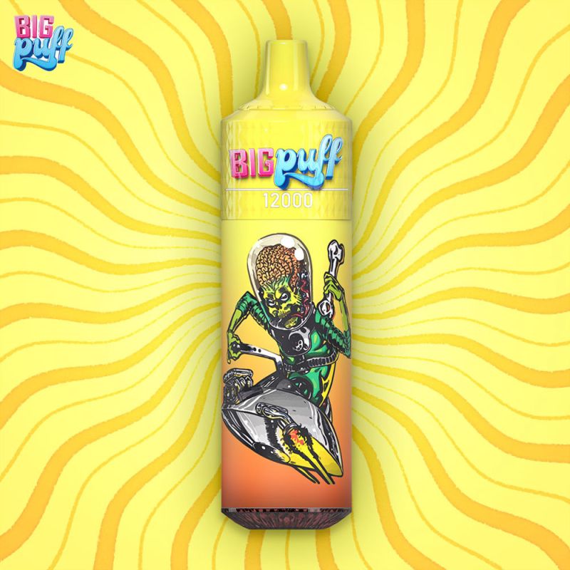 Strawberry Banana 12000 puffs - Big Puff