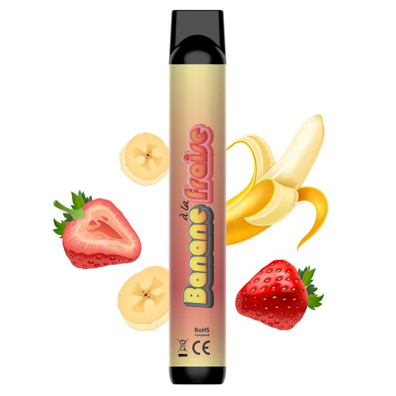 Banane à la Fraise 600 puffs - Big Puff