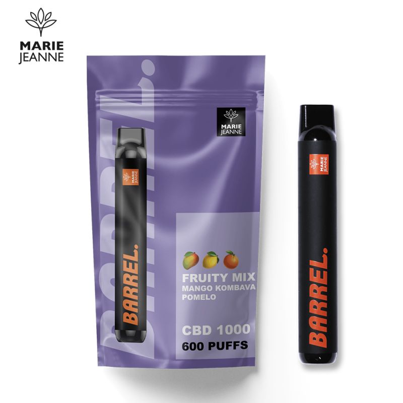 Barrel Fruity Mix 600 Puffs - Marie Jeanne