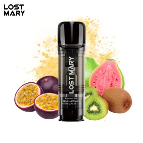 Cartouche Tappo Passion Kiwi Goyave 2ml - Lost Mary