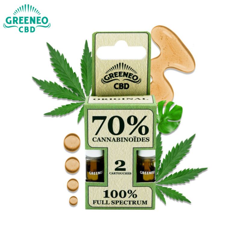 Cartouches Stick Original CBD 70% (2pcs) - Greeneo