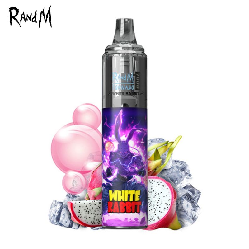 Dragon Bubble Gum Ice 7000 puffs - Tornado by RandM