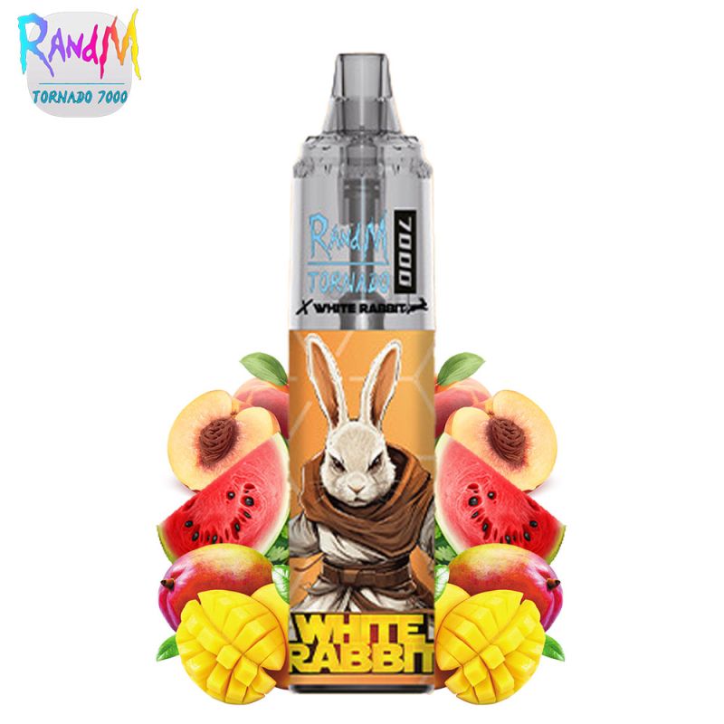 Mango Peach Watermelon 7000 puffs - Tornado by RandM