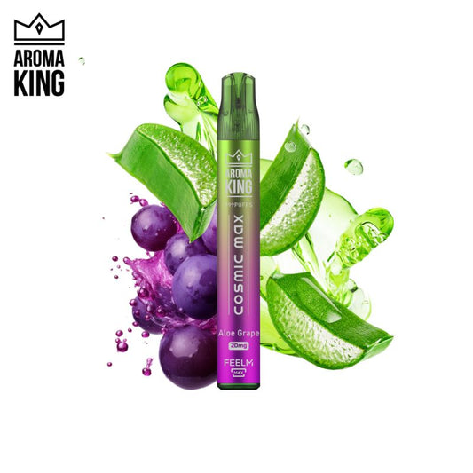 Pod Aloe Grape 999 puffs - Cosmic Max by Aroma King