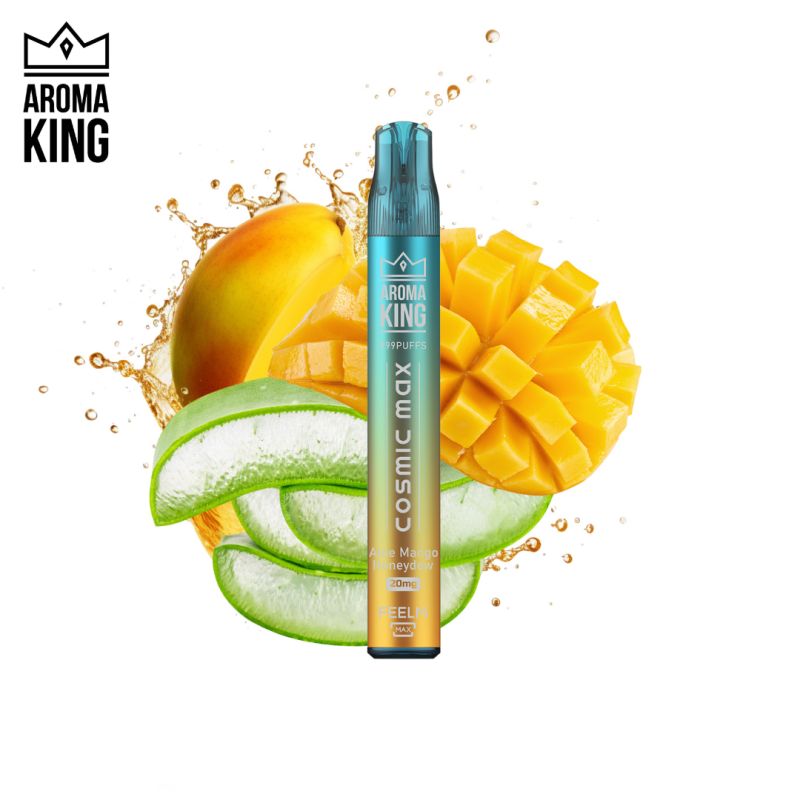 Pod Aloe Mango Honeydew 999 puffs - Cosmic Max by Aroma King