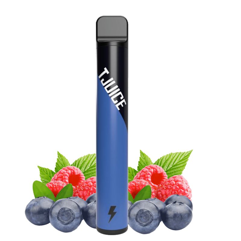 Pod Jetable Blue Razz 600 puffs - T-juice