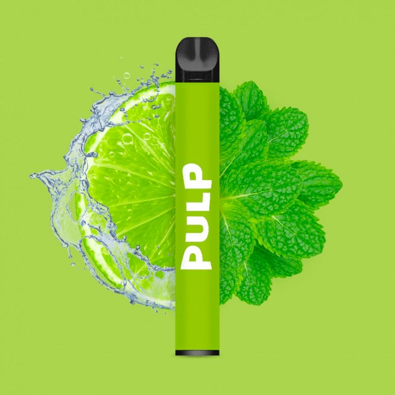 Pod Jetable Citron Vert Menthe 600 puffs - Pulp