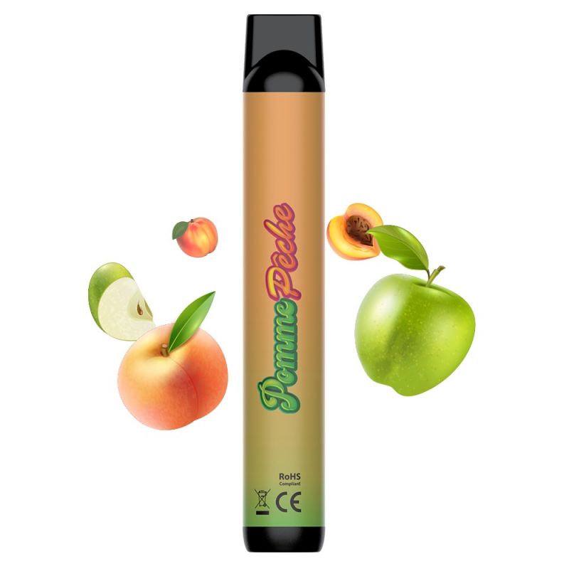 Pomme Pêche 600 puffs - Big Puff